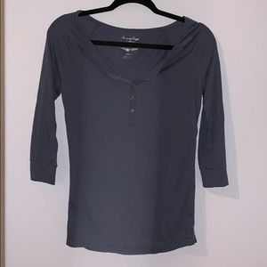 American Eagle Henley Shirt